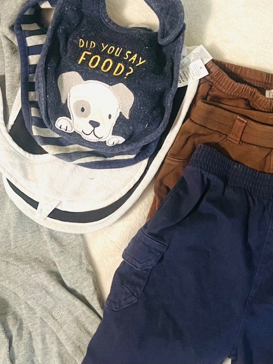 Carter's Other - Lot 6-9 mo Boys Pants Onsie Bibs